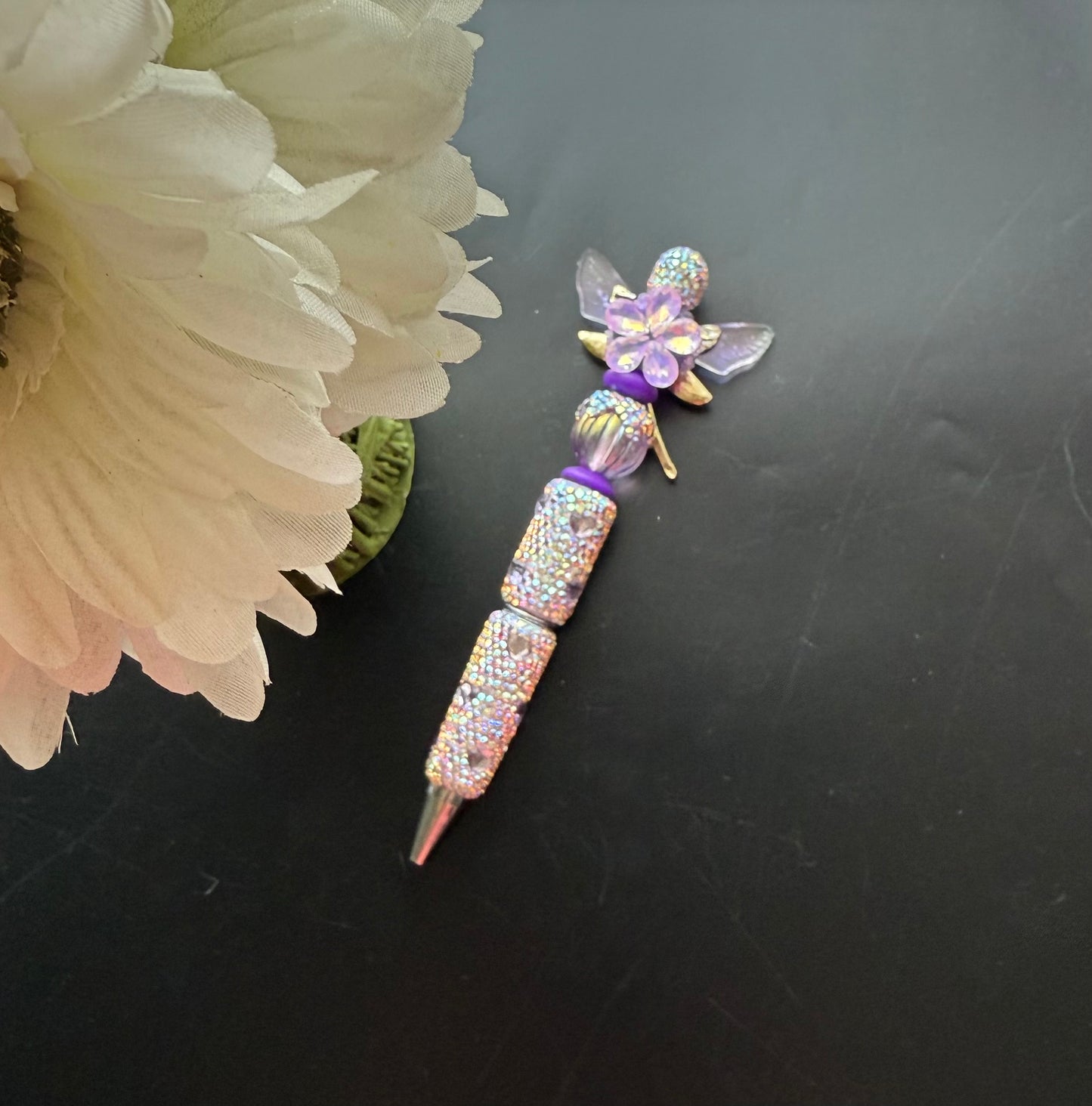Enchanted Dragonfly Beaded Pen