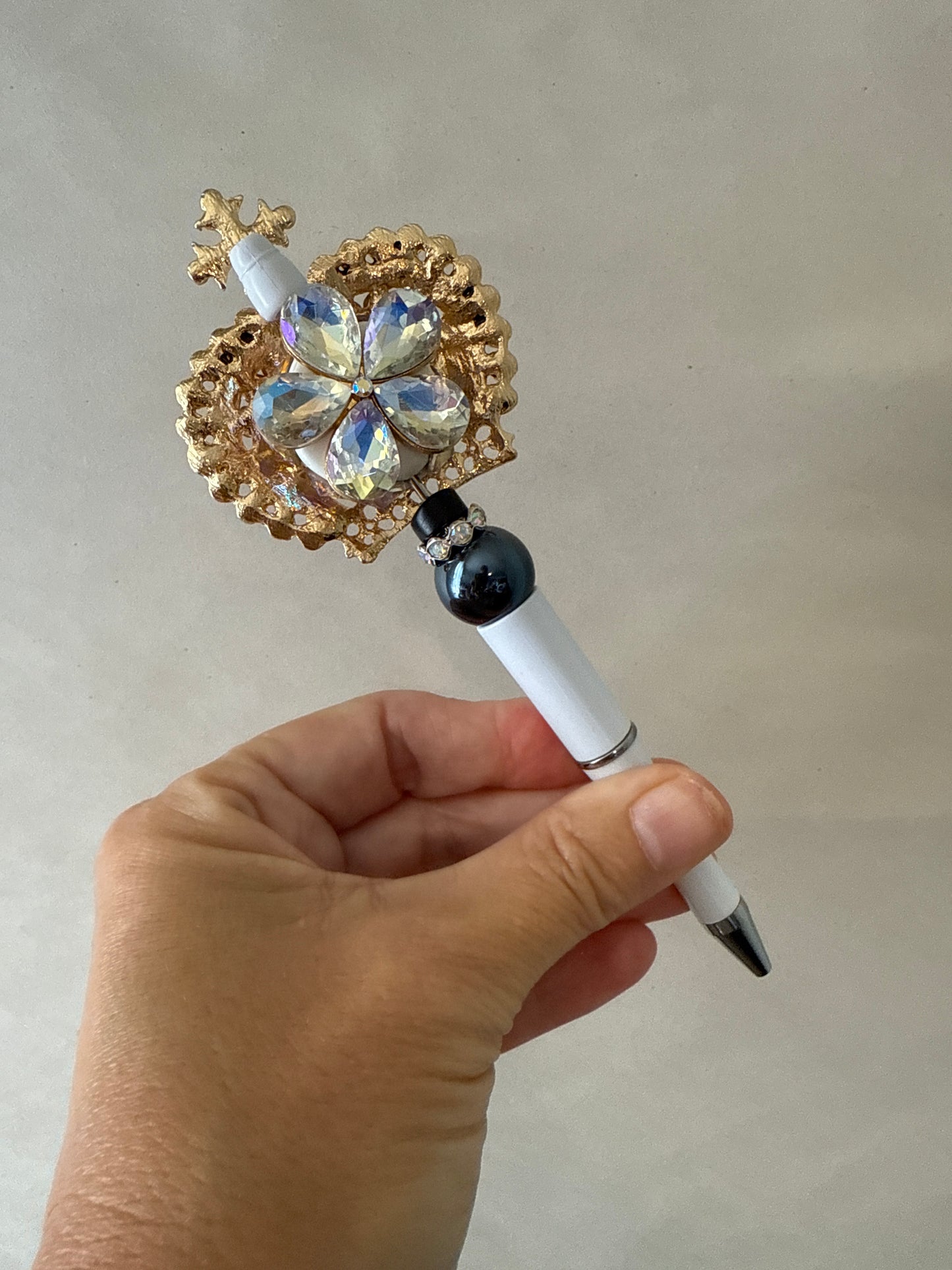 Crown Beaded Pen
