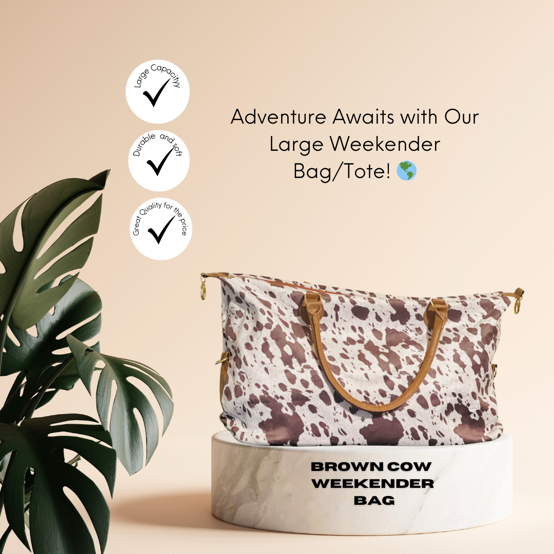 Last Chance! Grab Our Exclusive Weekender Bags Before They're Gone Forever π