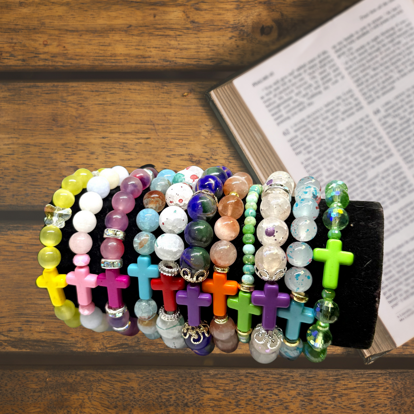 Multi Type Cross Bracelets
