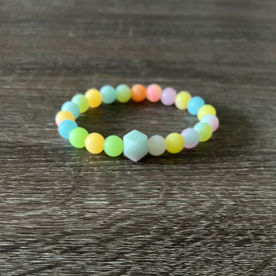 Pastel Glow Paws Collar