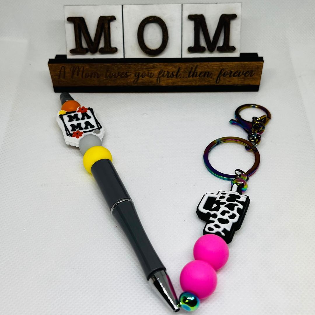 Mother's Day Pen and KeyChain Set
