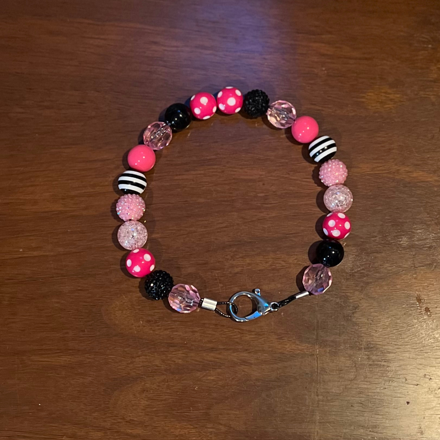 Pinkolicious Paws Beaded Dog Collar