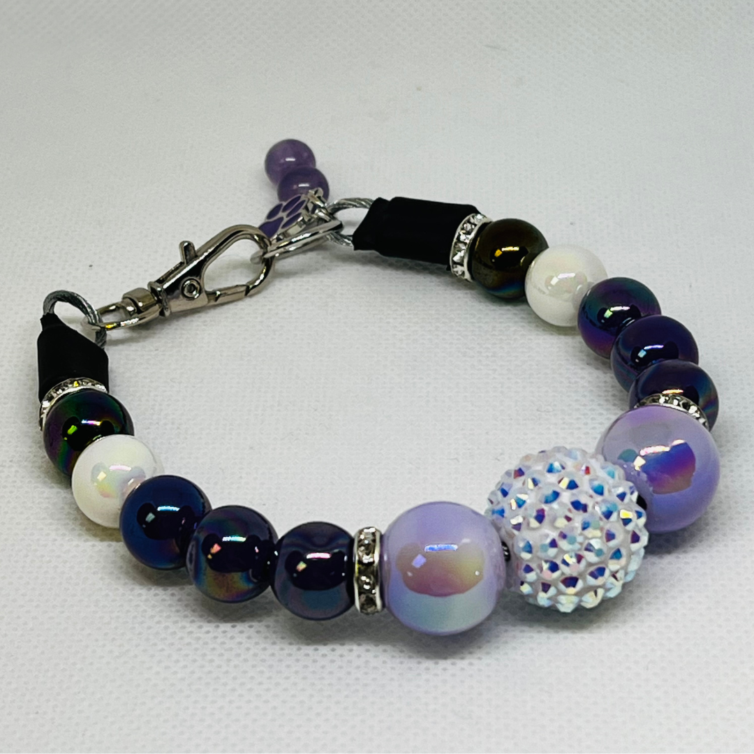 Royal Paws Beaded Dog Collar