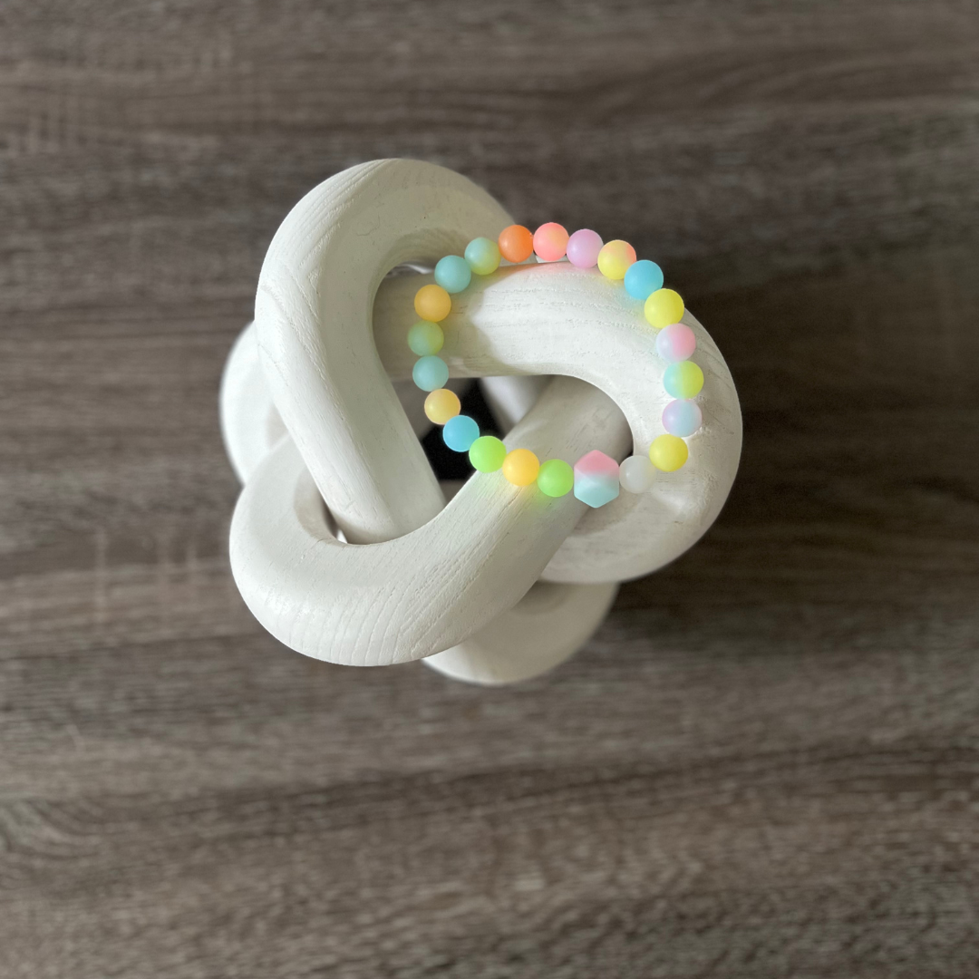 Pastel Glow Paws Collar