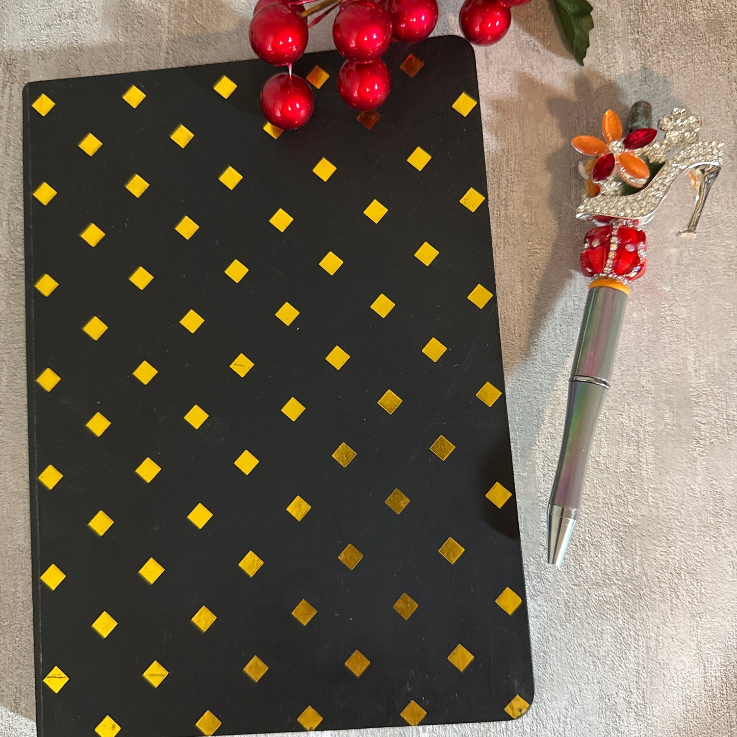 Cinderella Heel Glam Pen • Rhinestone High Heel Pen • Sparkly Boutique Pen