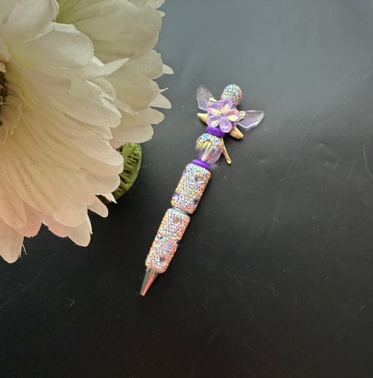 Enchanted Dragonfly Beaded Pen