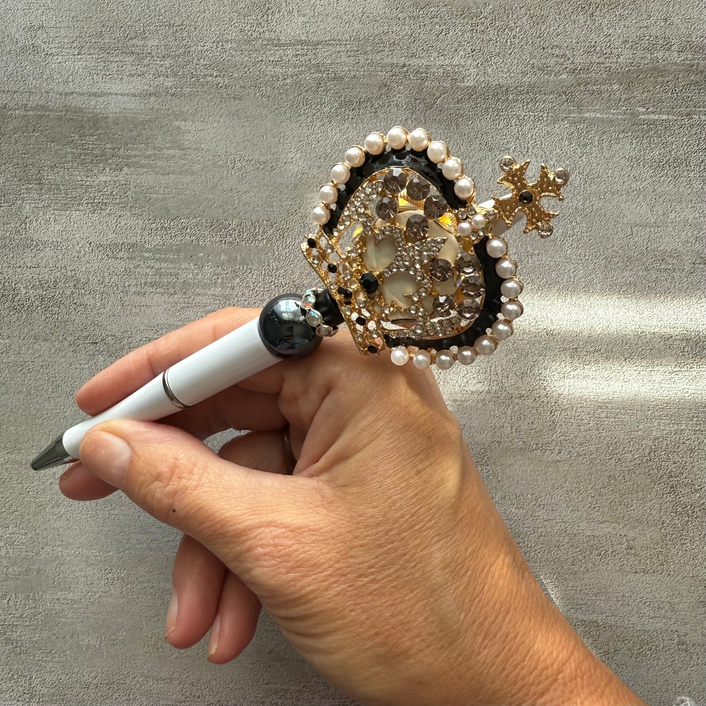 Crown Beaded Pen