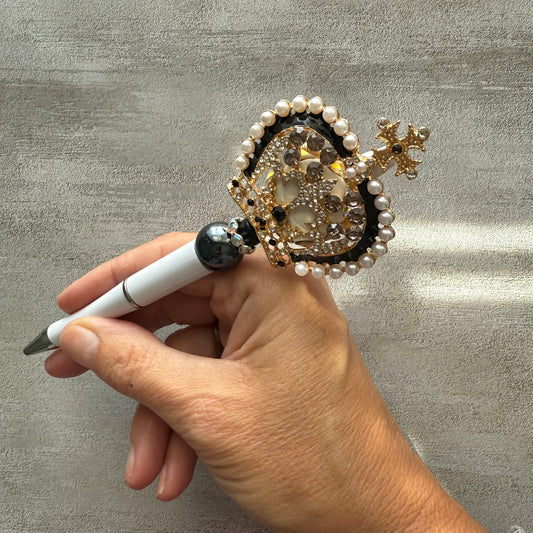 Crown Beaded Pen