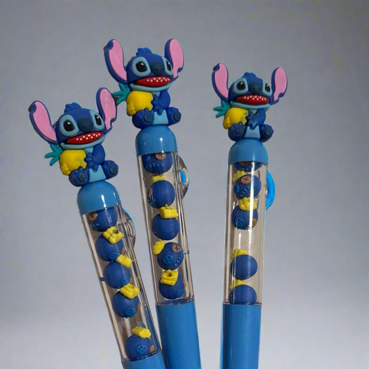 Blue Alien Pineapple Pen – Cute Collectible Writing Pen