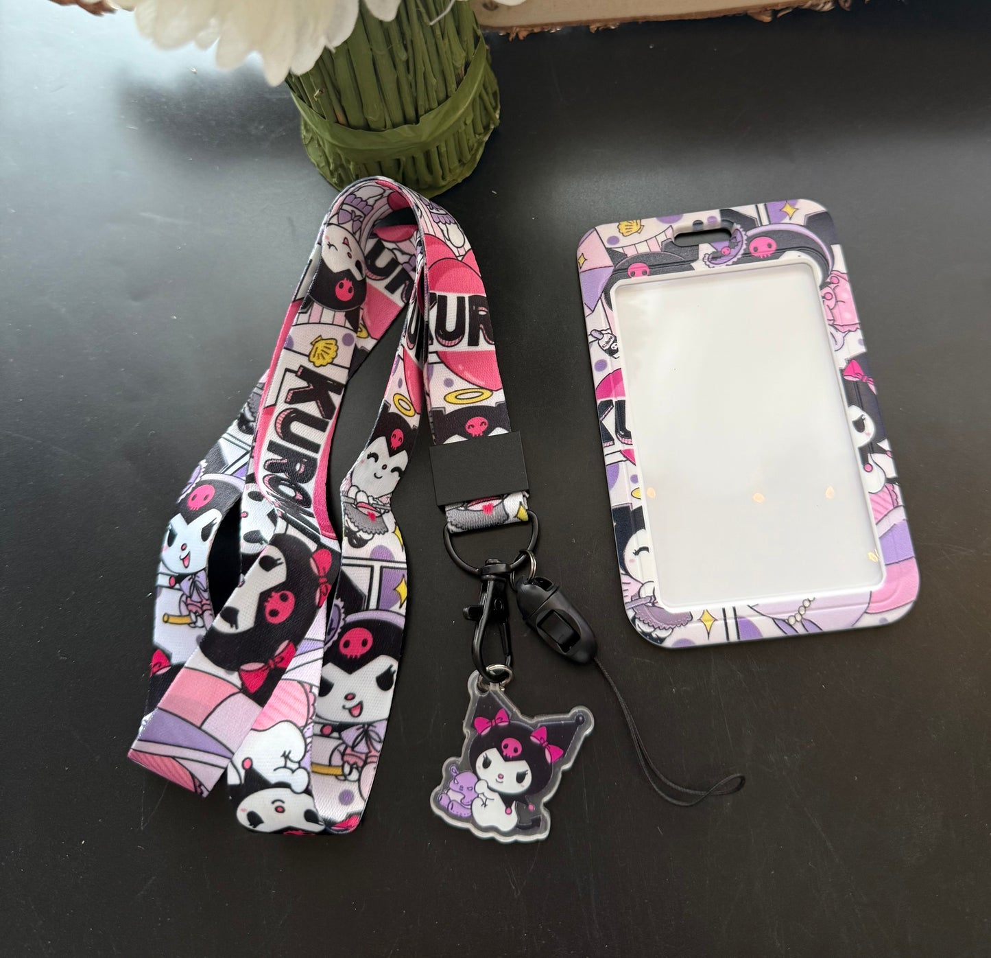 Kuromi Kids Lanyard