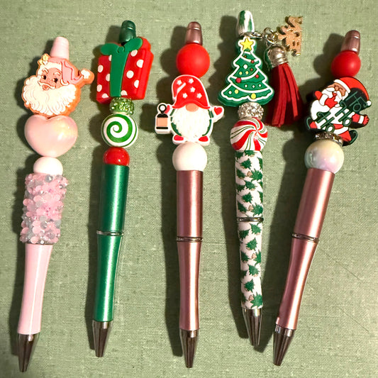 Set of 5 Christmas Pen