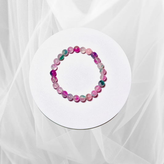 Unicorn Chalcedony Mix Stretch Bracelet