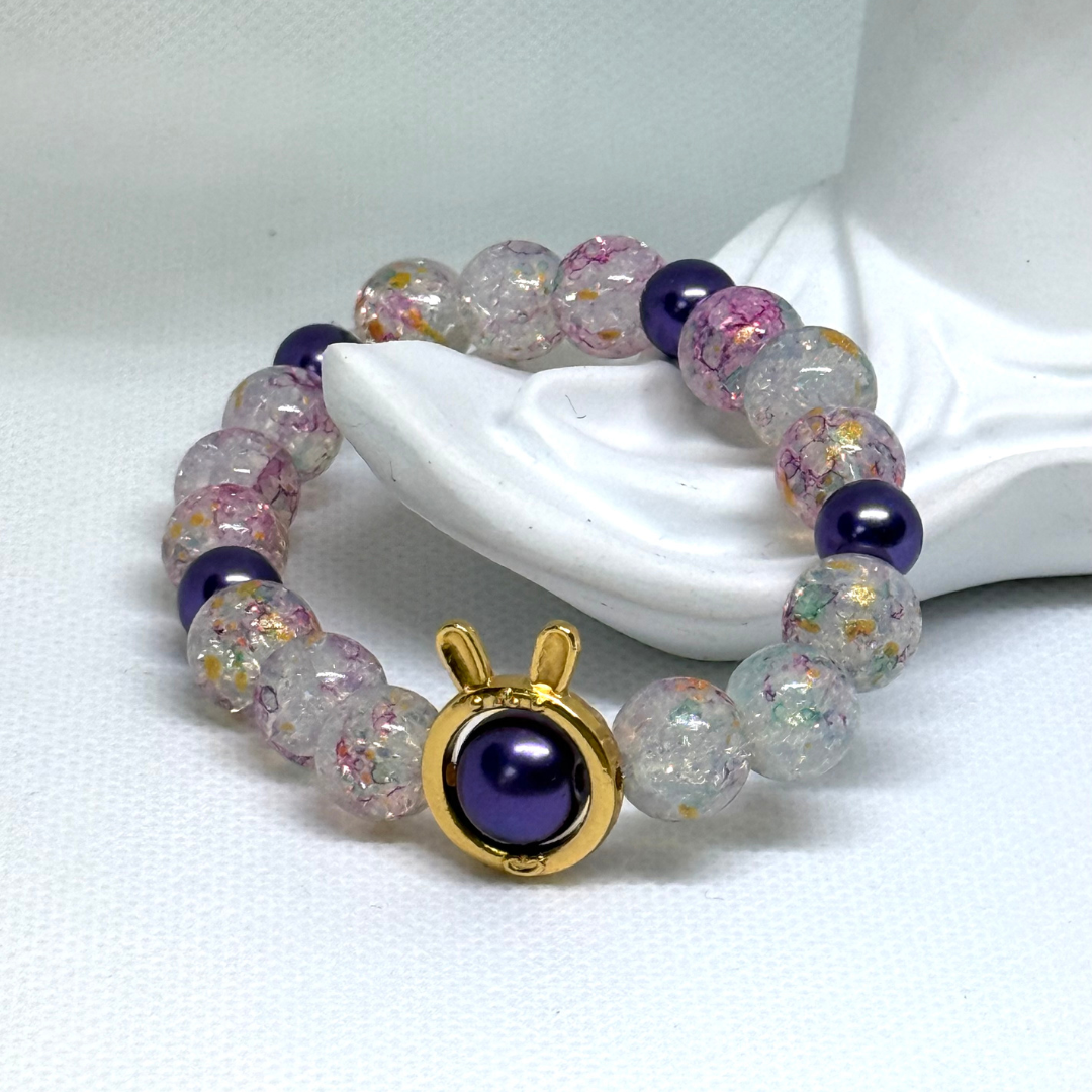 Purple Bunny Bliss Bracelet