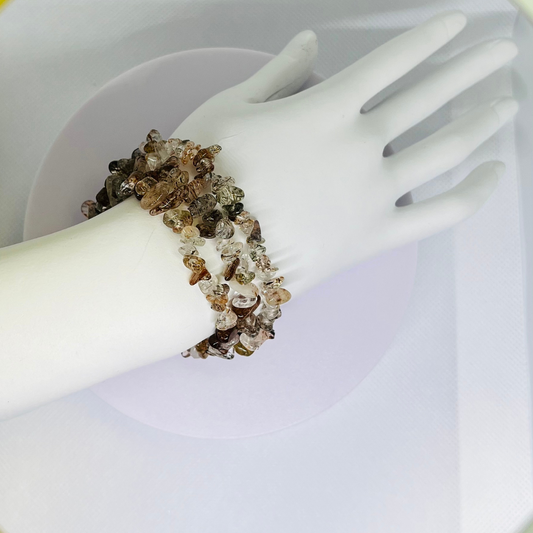 Crystal Chip Bracelets