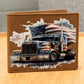 American Pride Truck (Leather Wallet)