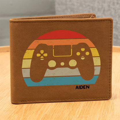 The Gamer Leather Wallet