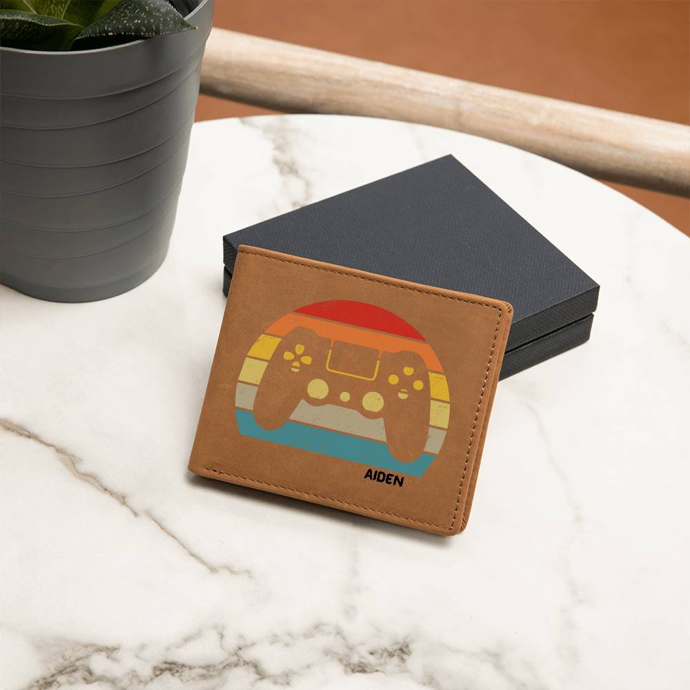 The Gamer Leather Wallet