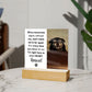 Acrylic Remembrance Plaque