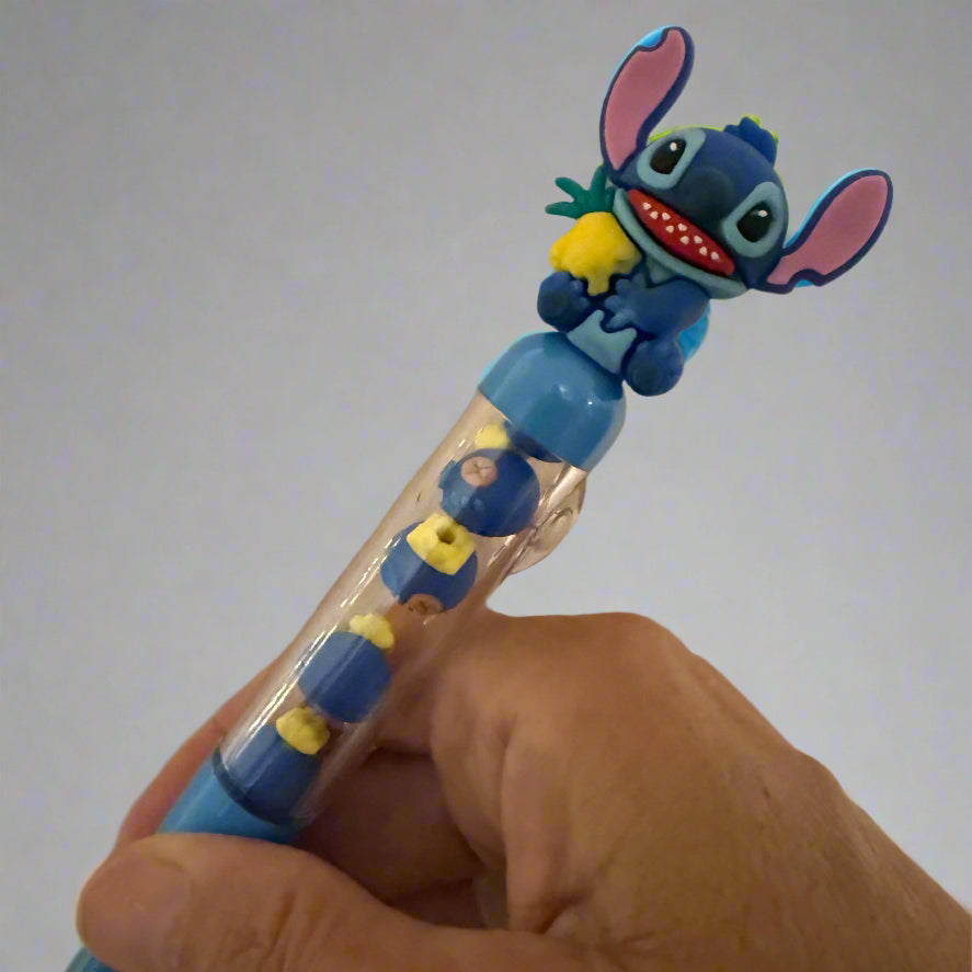 Blue Alien Pineapple Pen – Cute Collectible Writing Pen
