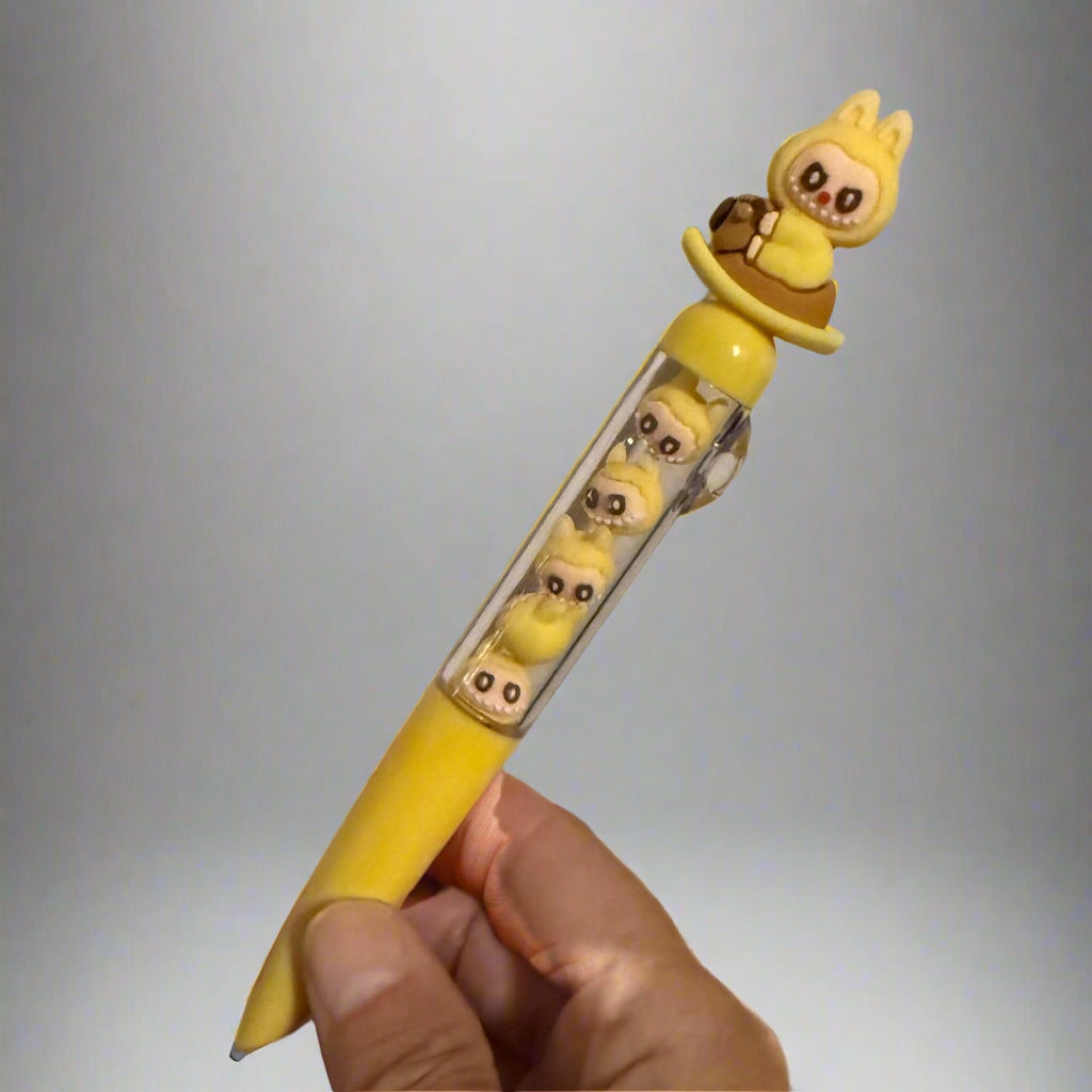 Yellow Monster Pen – Fun Collectible Novelty Stationery