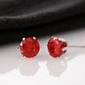 Red Cubic Zirconia Earrings Only a Upsell Item